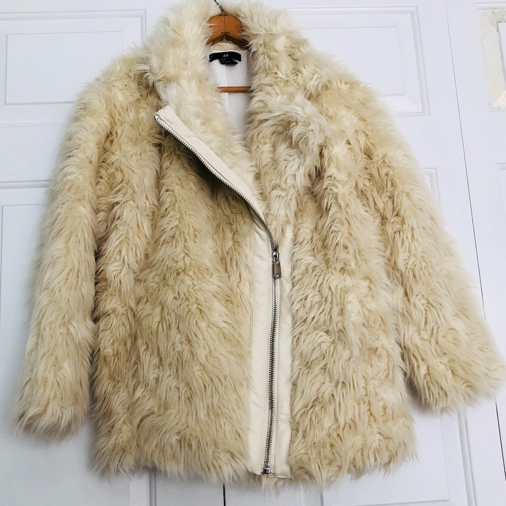 h&m Fur Coat